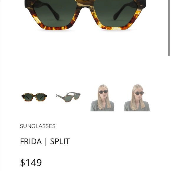 Sienna Alexander Frida Split sunglasses